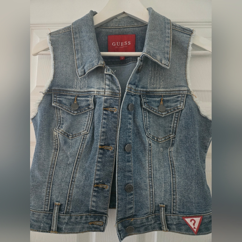 Guess denim vest